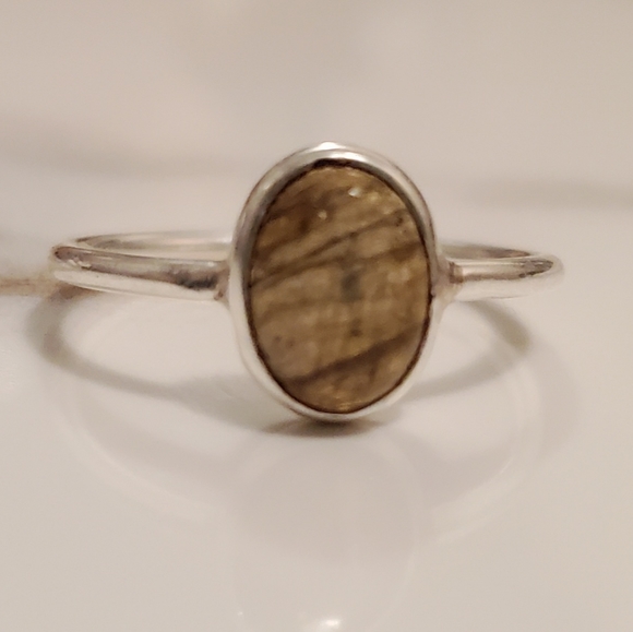 Labradorite Silver Ring - Picture 4 of 8